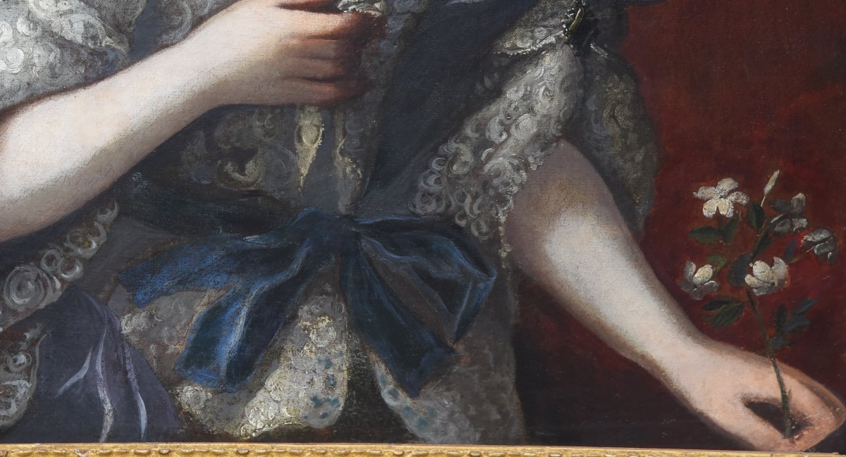 Circle Of Nicolas De LargilliÈre (french 1656-1746)-photo-2