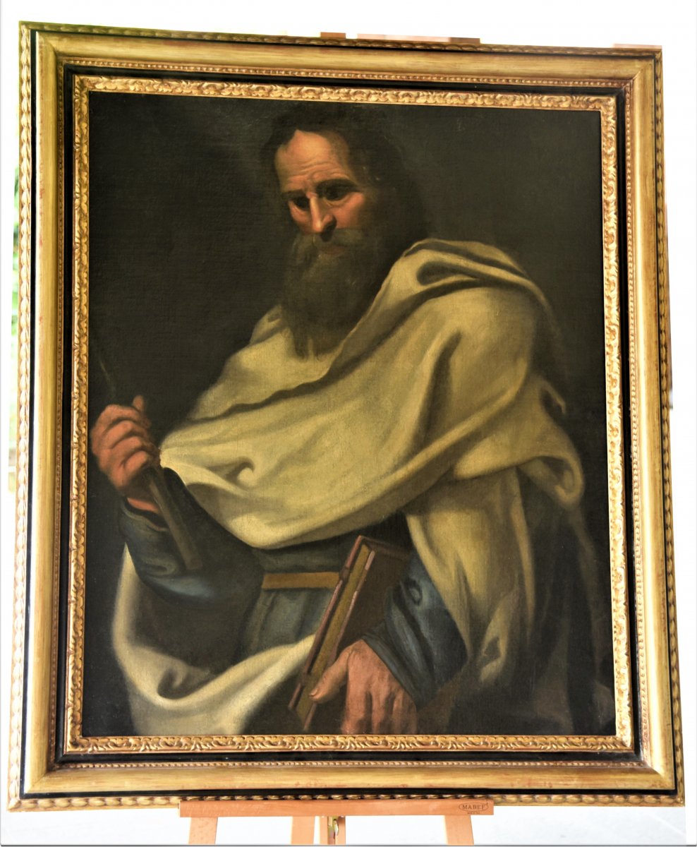 San Bartolomeo - Oil On Canvas XVII Century-photo-3