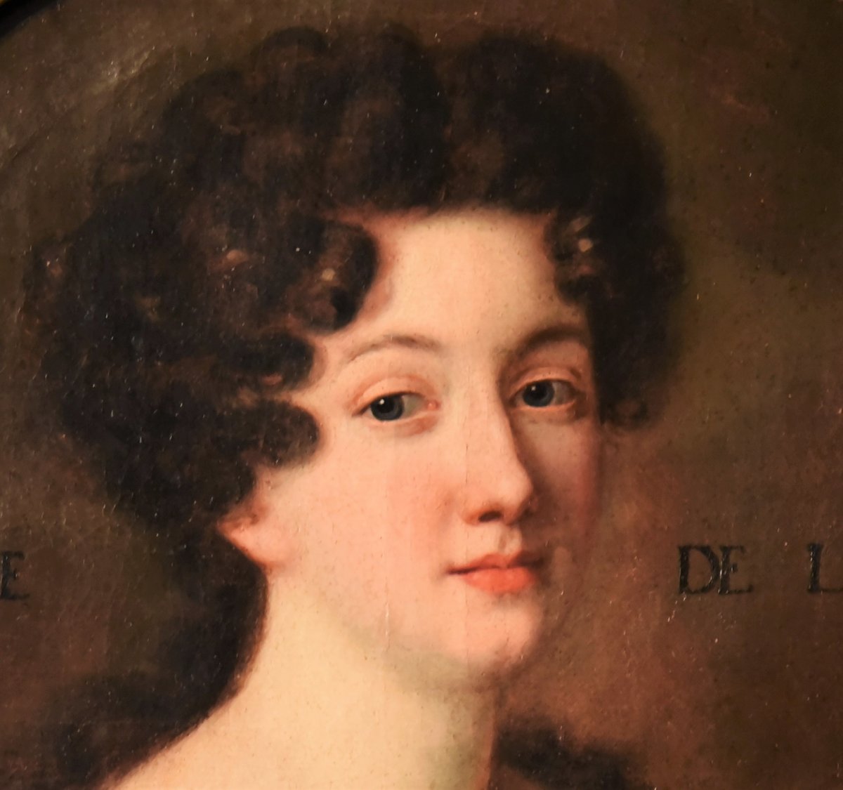 Portrait Ancien De l'école Française Du XVIIe Siècle-photo-4