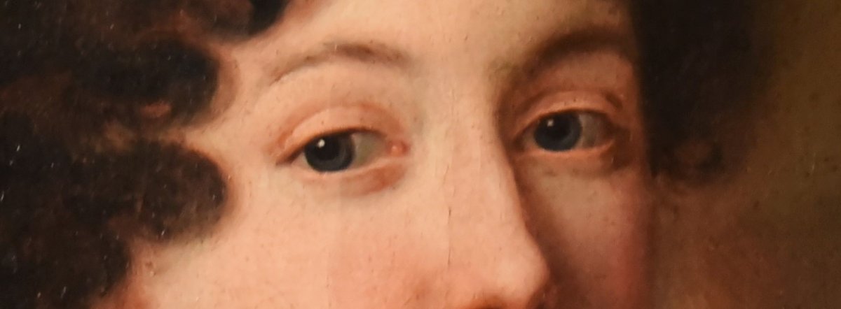 Portrait Ancien De l'école Française Du XVIIe Siècle-photo-1