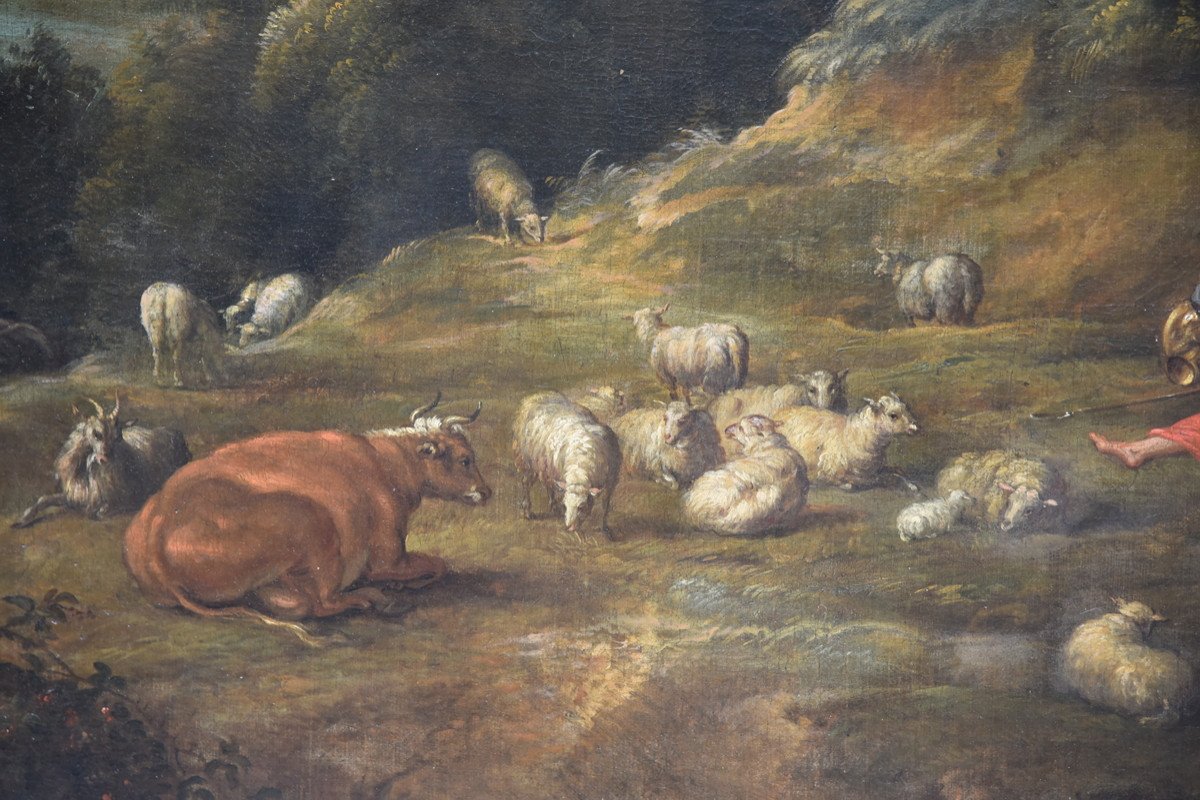 Old Painting Of Large Dimensions From 1600-photo-4