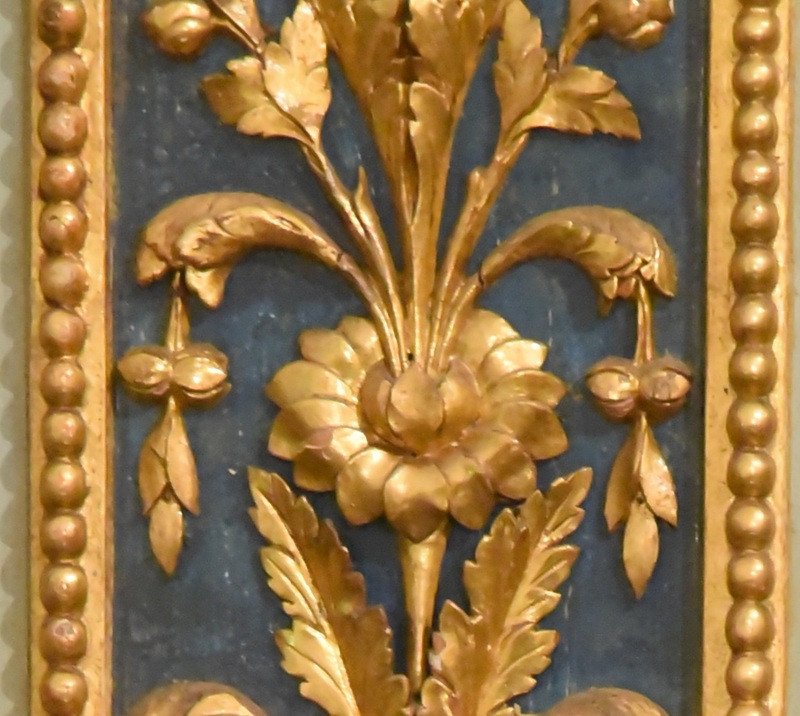 Miroir Genoves Ancien Luigi XVI Du XVIIIe Siecle-photo-4