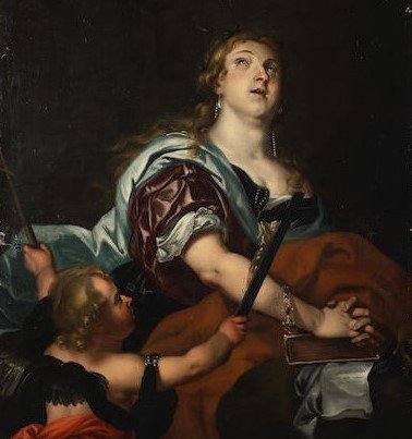 Ancient Painting Of The 17th Century -photo-2