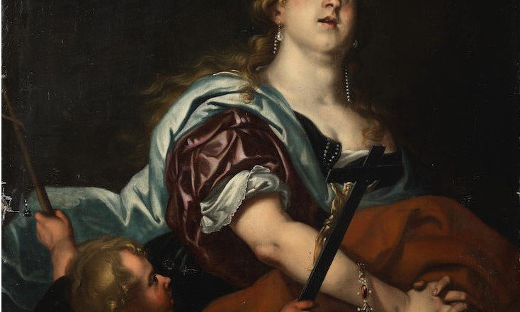 Ancient Painting Of The 17th Century -photo-6