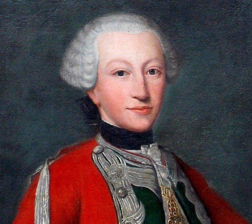 Old Painting, Portrait Of Vittorio Amedeo III, Disciple Of Giorgio Domenico Duprà (1689-17-photo-2