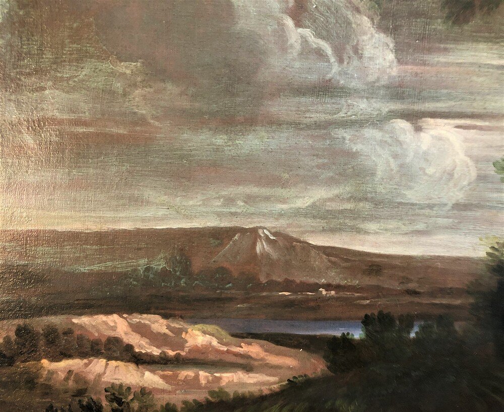 Old Painting Of The French School Of The Seventeenth Century-photo-4