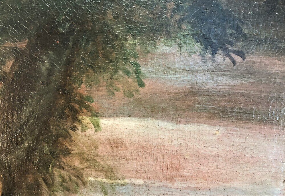 Old Painting Of The French School Of The Seventeenth Century-photo-5