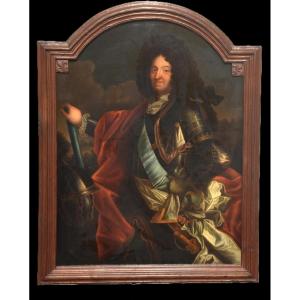 Antique Portrait Of The 18th Century French School