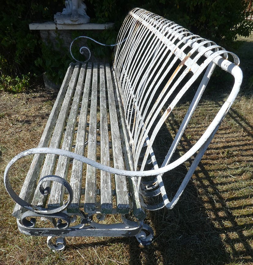 Trés Grand Banc De Jardin-photo-3