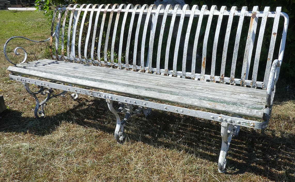 Trés Grand Banc De Jardin-photo-1