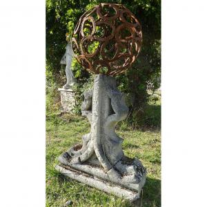 Sphére De Fer A Cheval Sur Gaine