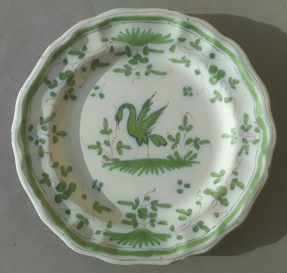 Martres-tolosane Plate Early XIX Th Century-photo-2