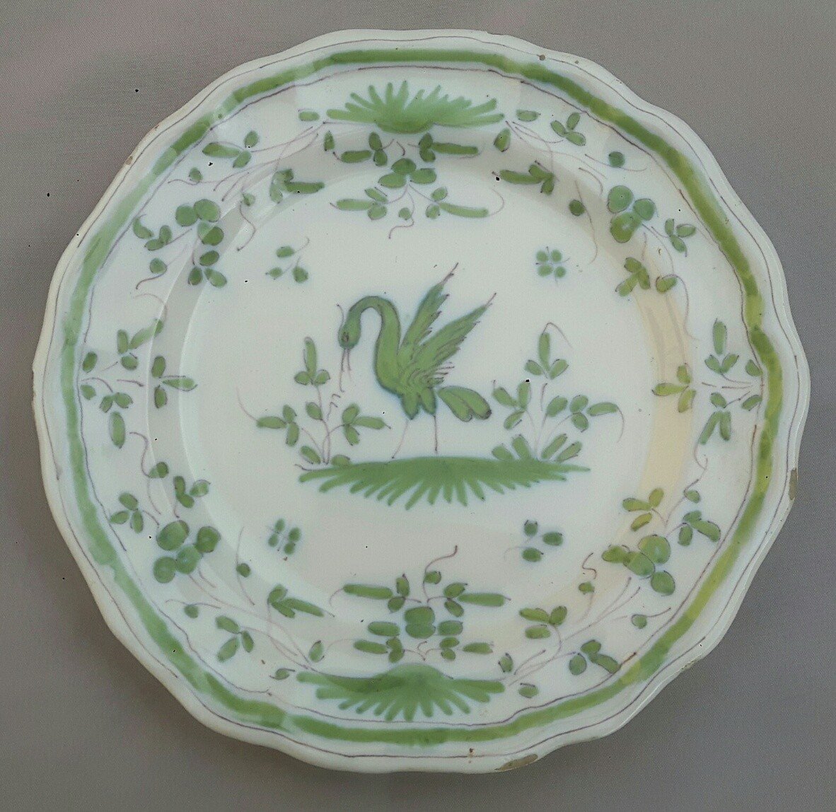 Martres-tolosane Plate Early XIX Th Century