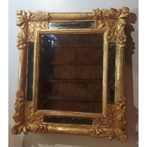 17th Century Golden Wood Mirror