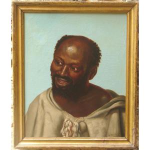 Tableau orientaliste - Rudolf Bendemann - Huile sur toile XIX° siècle