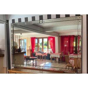 Immense Miroir Venitien De Café