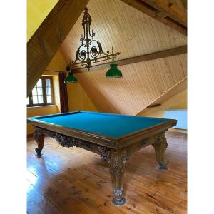 Billiards And Its Chandelier