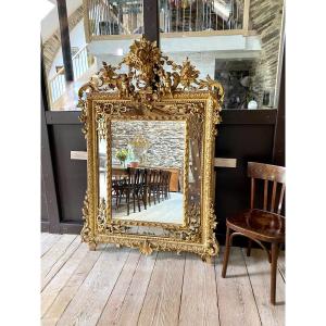 Napoleon III Golden Mirror