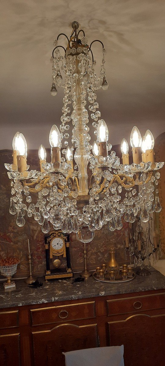 Lustre Cristal Baccarat époque XIXème Siècle