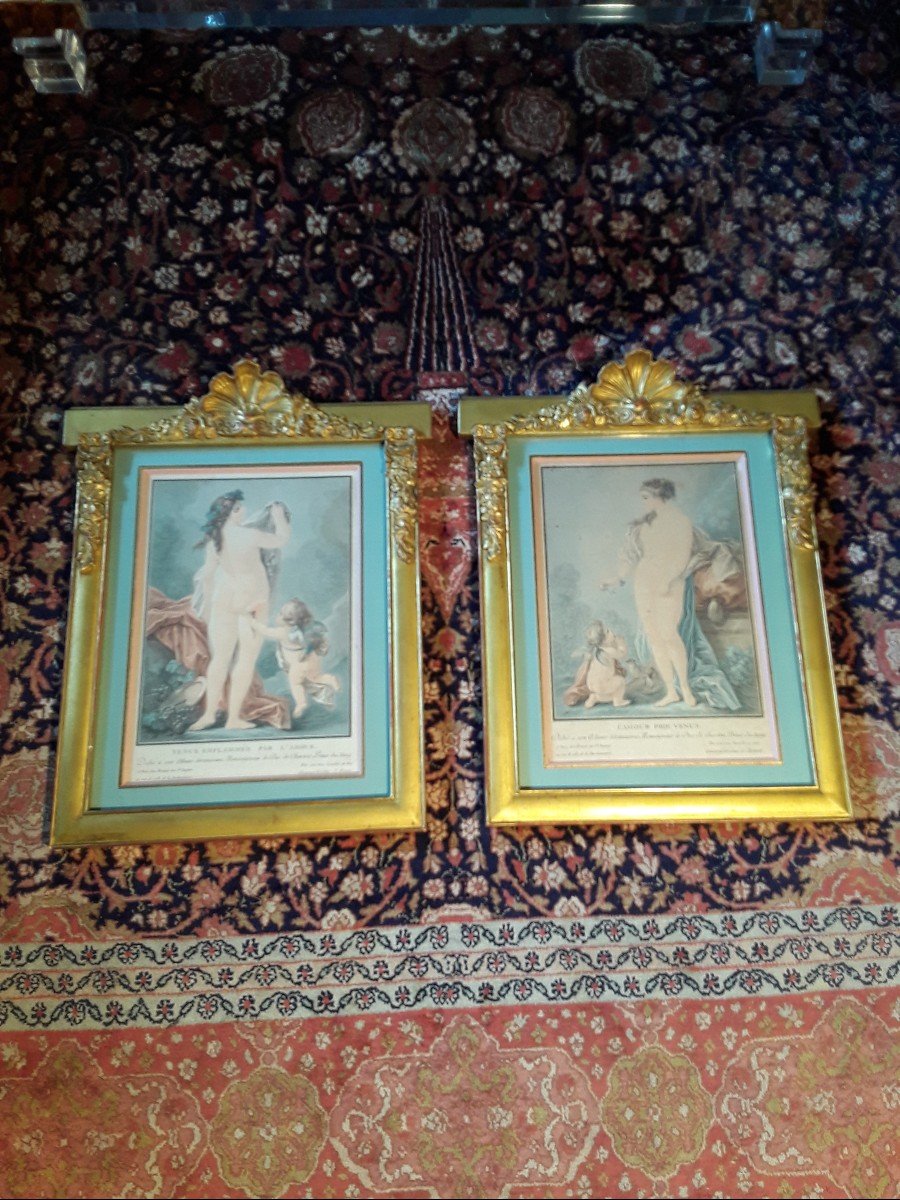 Paire De Gravures Louis- Marin Bonnet-photo-8