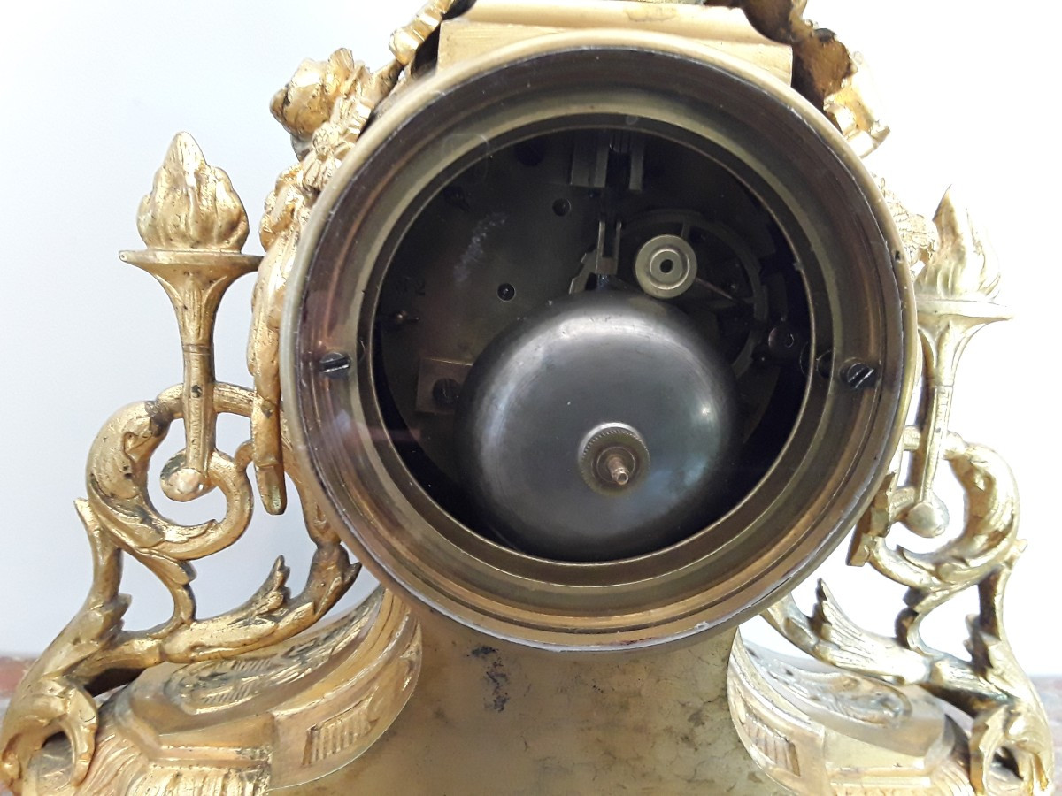 pendule style louis XVI époque XIXème siècle-photo-6