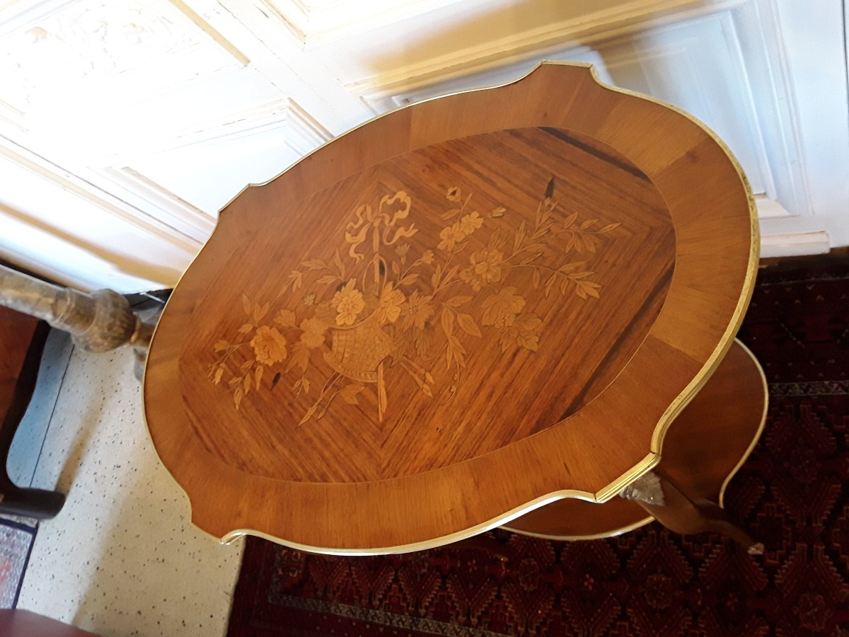 Transitional 19th Century Coffee Table-photo-2