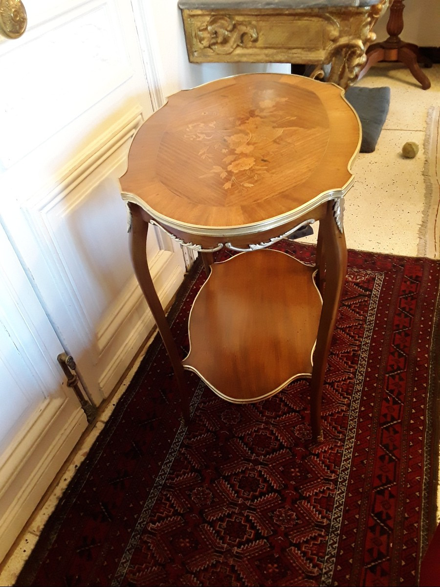 Transitional 19th Century Coffee Table-photo-5