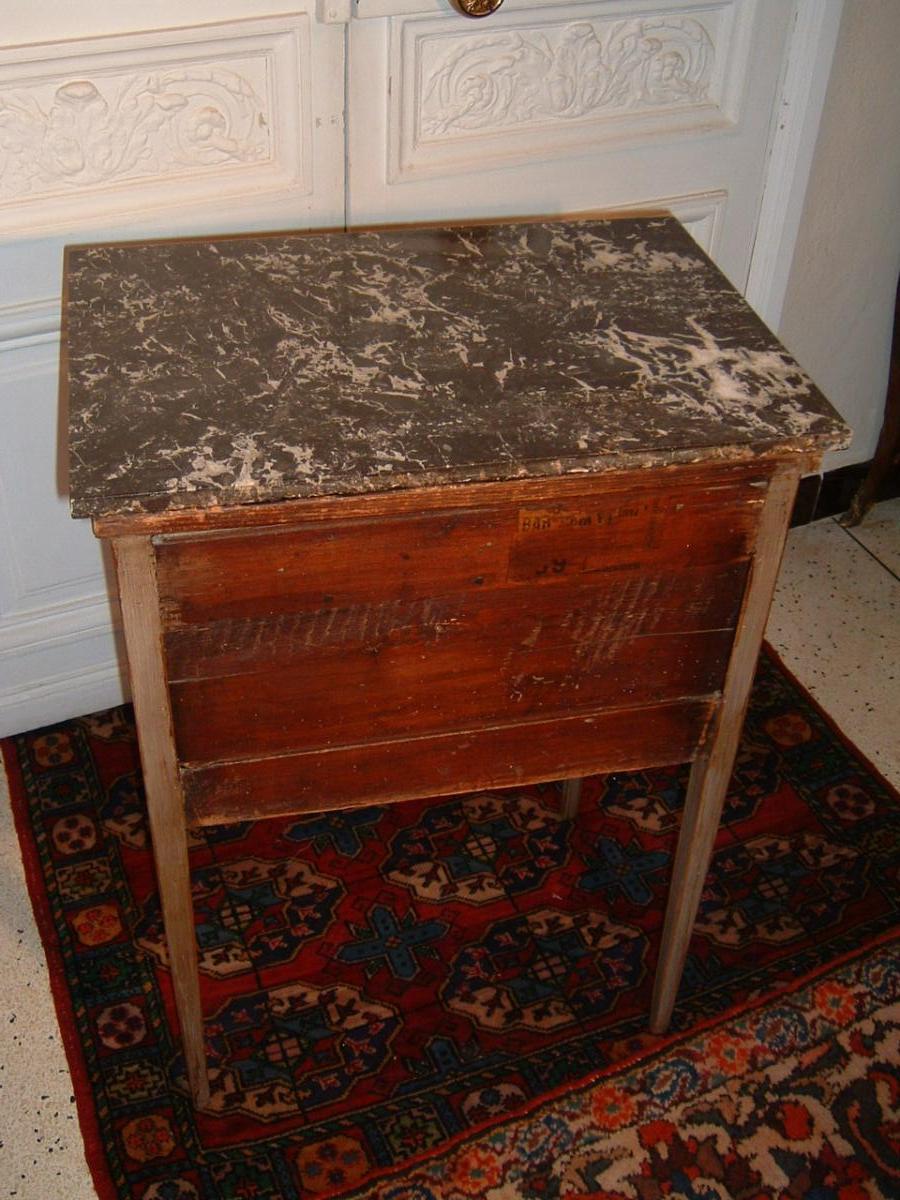 Commode Louis XVI époque Fin Du XVIIIème Siècle-photo-1