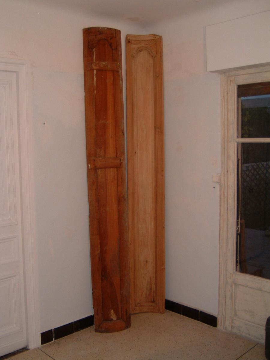 Pair Of Woodwork Angle Eighteenth Century-photo-4