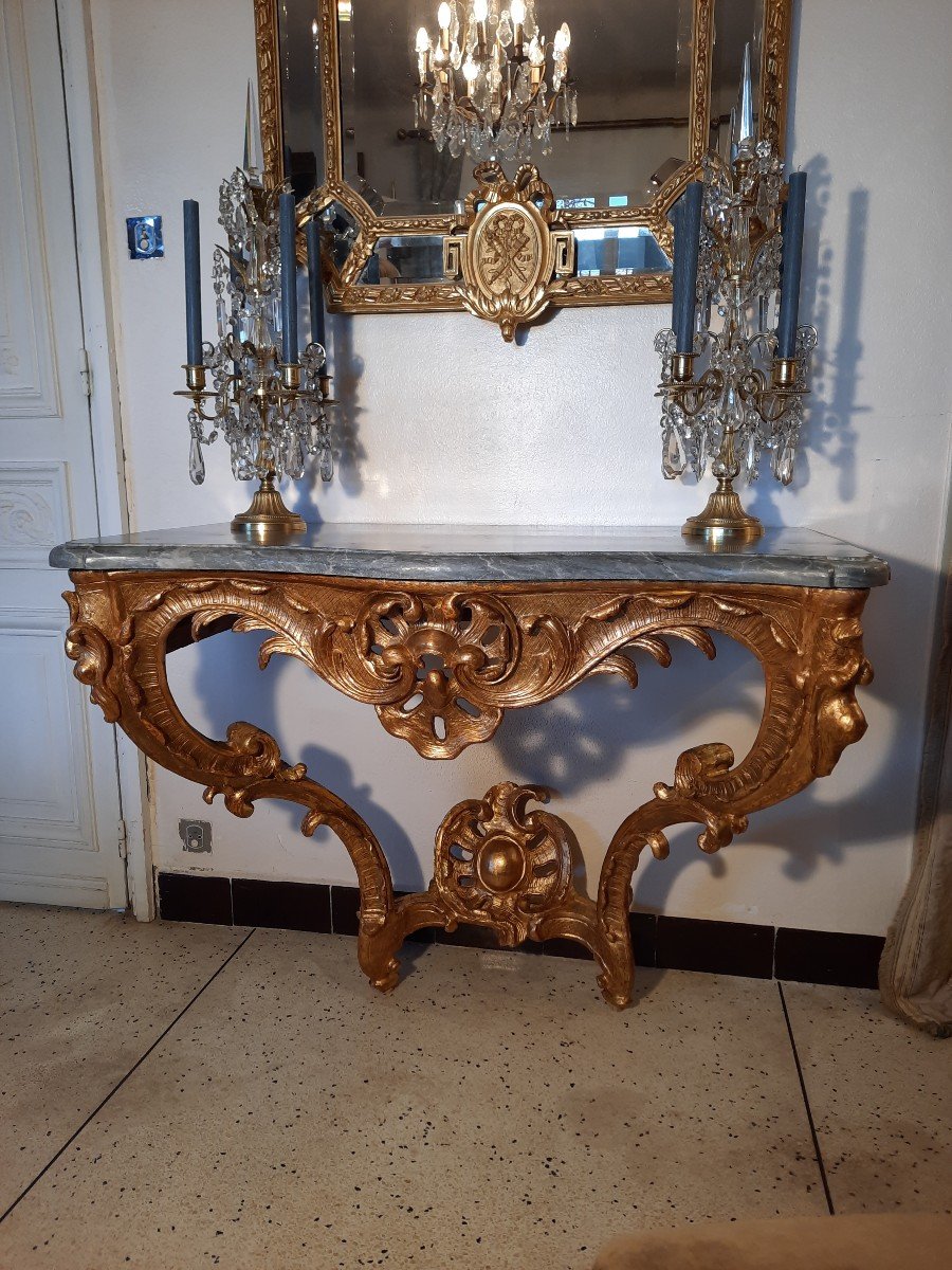 Console époque Louis XV