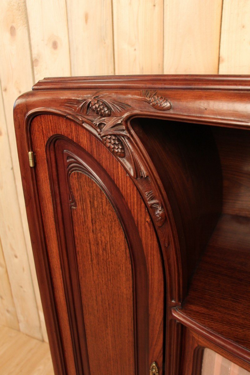 Majorelle Art Nouveau Buffet "aux Pins"-photo-1