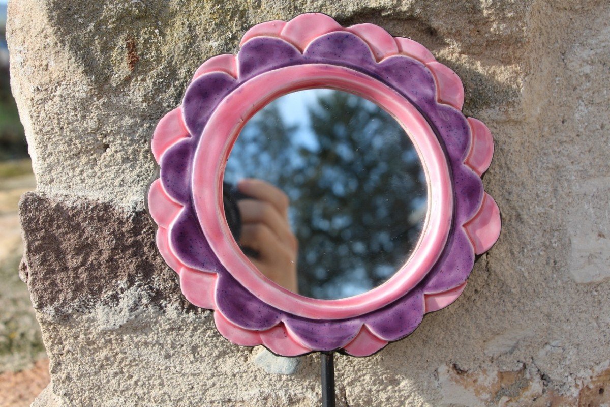 Miroir Fleur De Mithé Espelt-photo-2