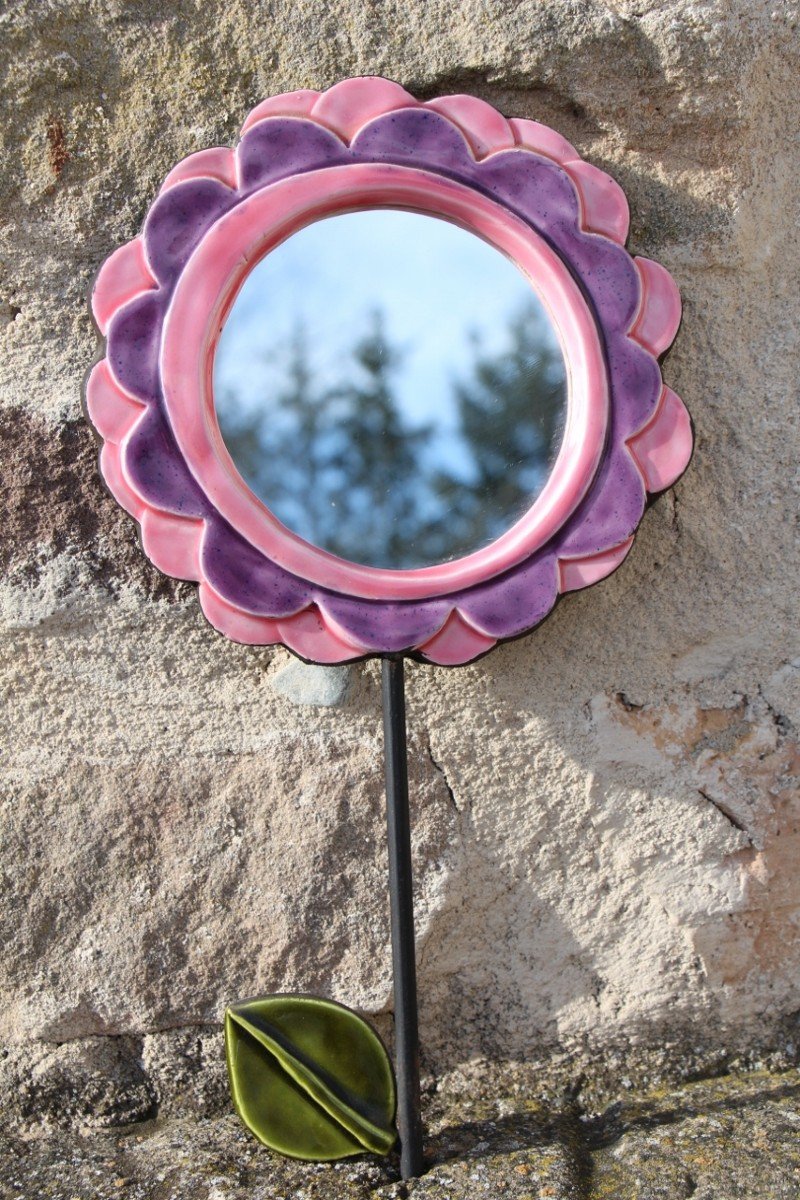 Miroir Fleur De Mithé Espelt