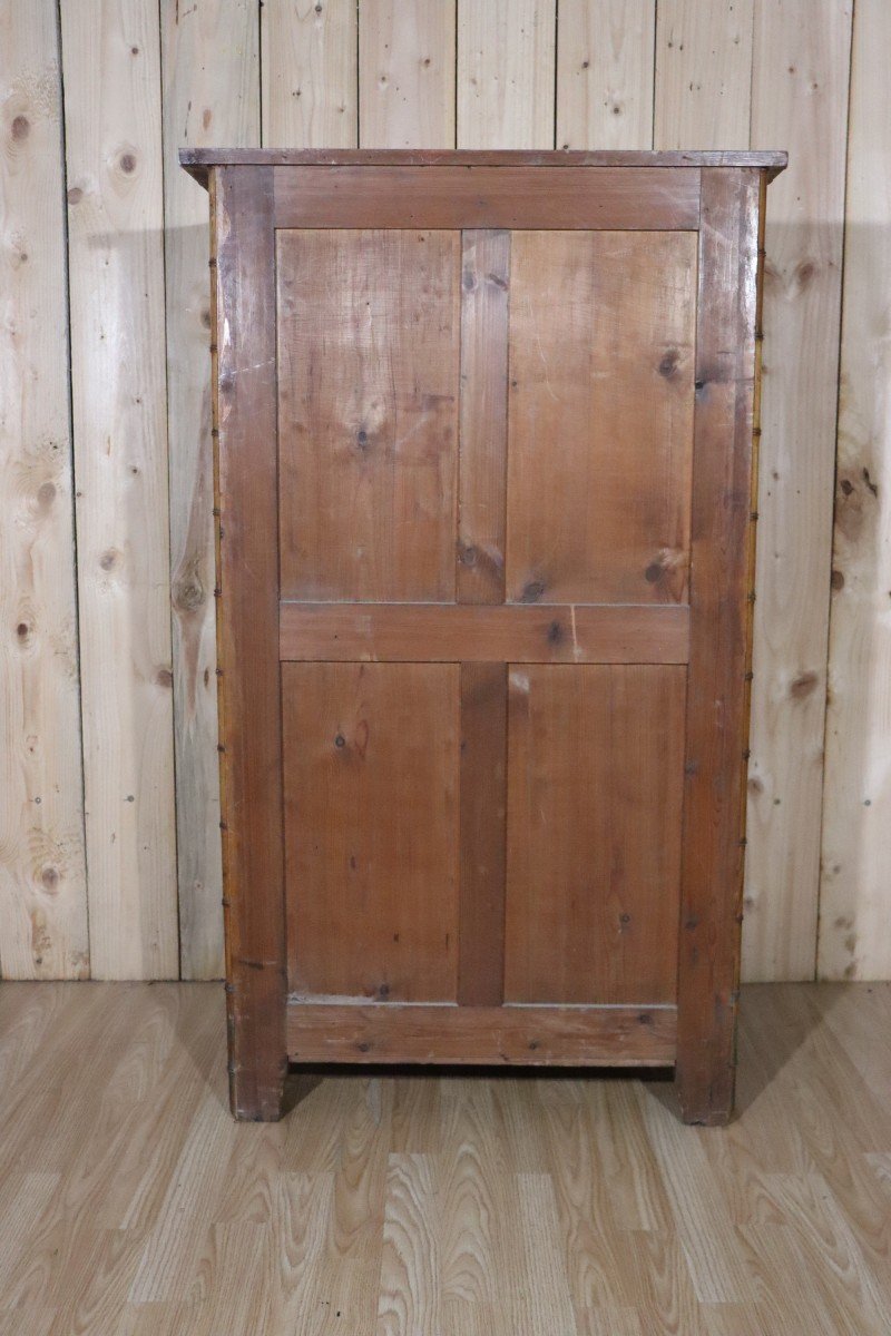 Late 19th Century Pitch Pin Weekly Planner Imitation Bamboo-photo-4