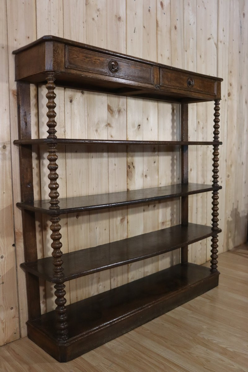 Louis Philippe Turned Wood Shelf-photo-6