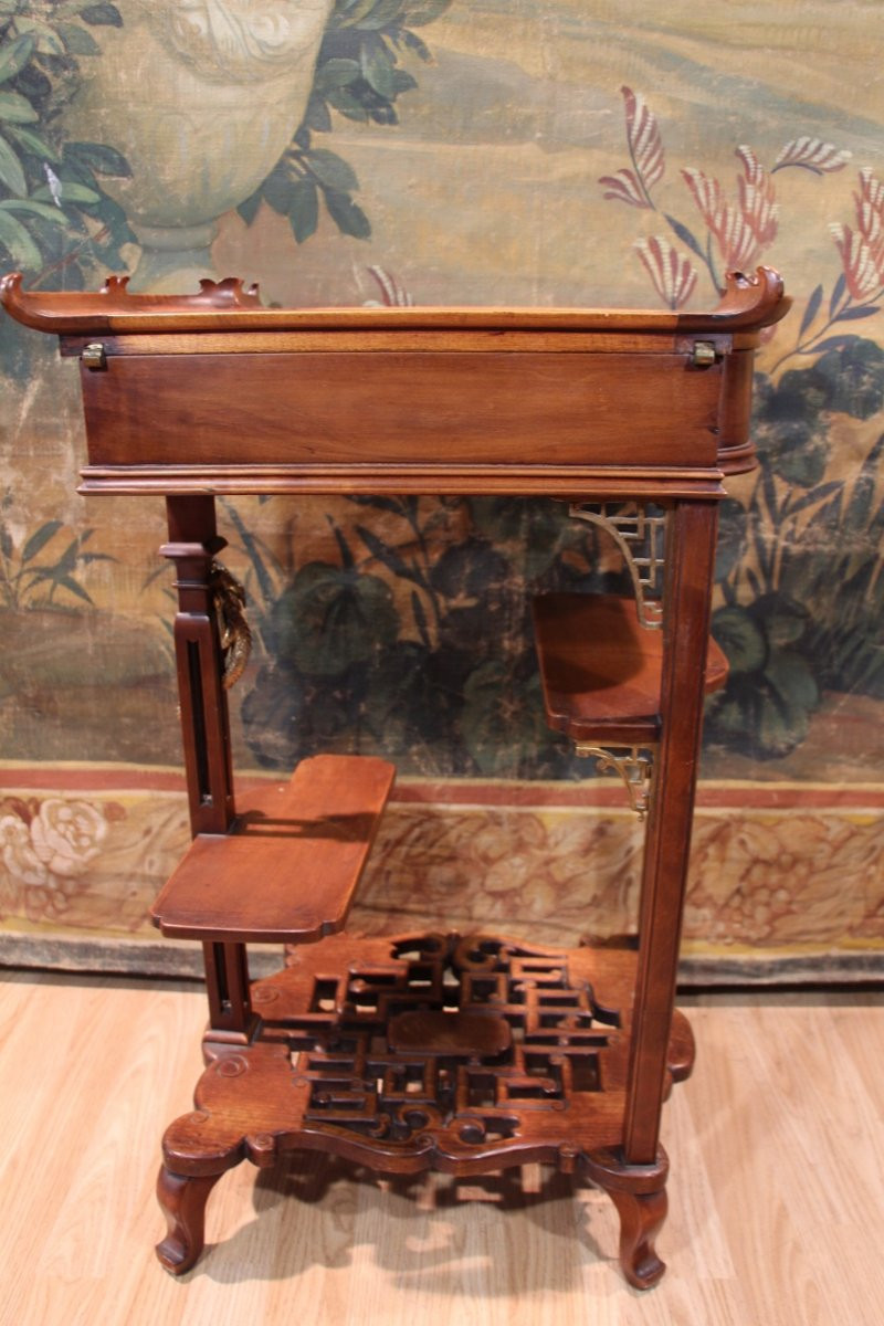 Table d'Appoint, Travailleuse Japonisant Dans Le Style De Viardot-photo-4