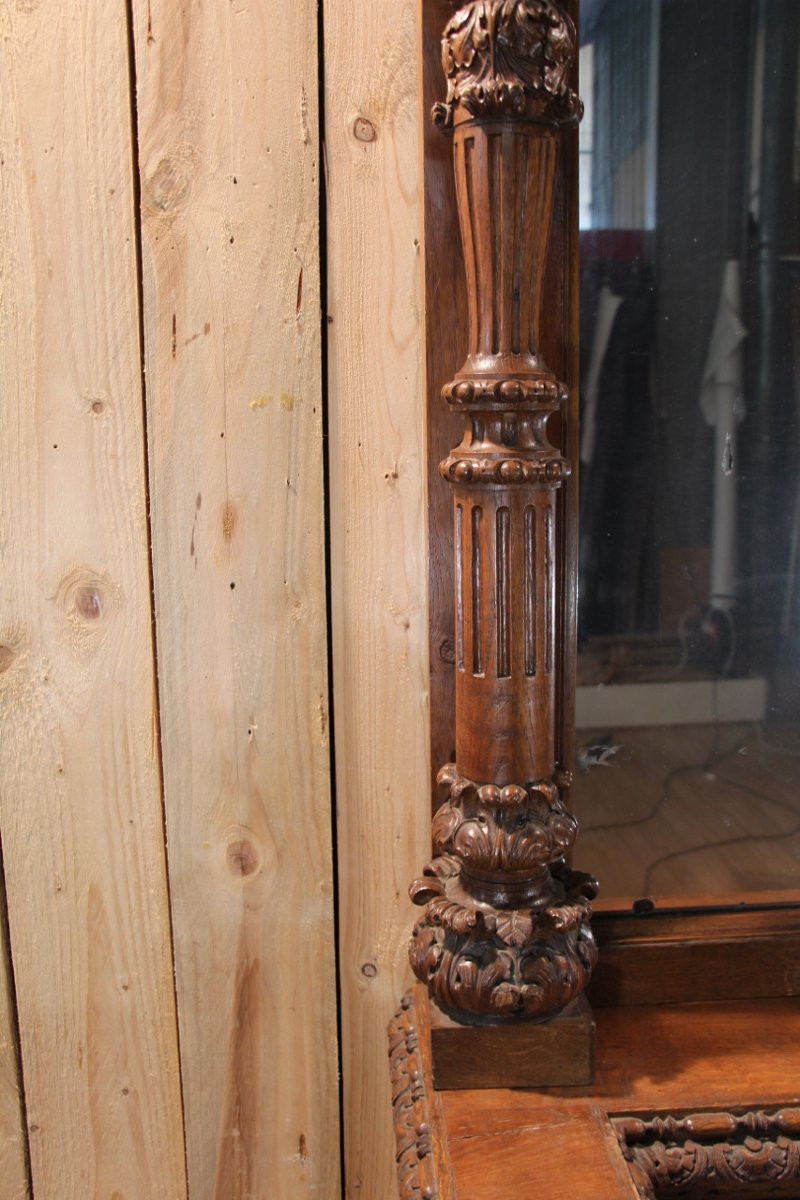 meuble d'entrée ou d'entre deux de château XIXeme , 350 cm de hauteur -photo-4