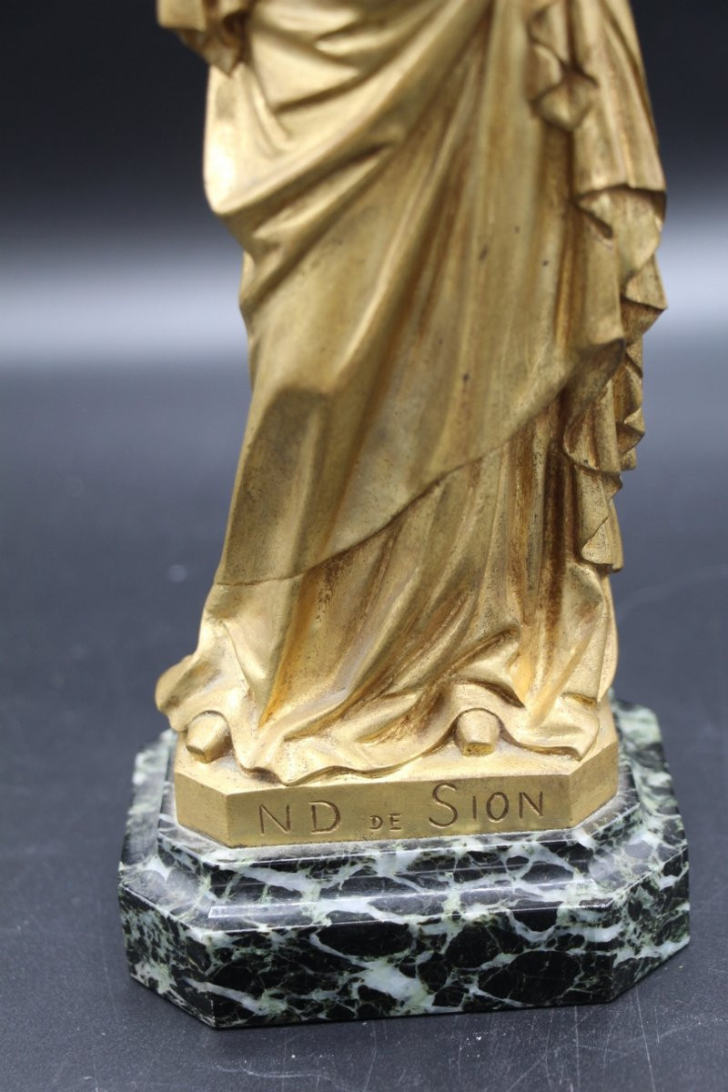 Bronze Statue Of Our Lady Of Zion -photo-2