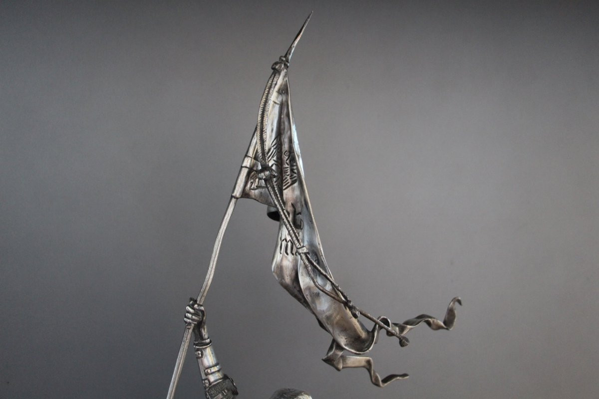 Jeanne d'Arc a cheval - Emmanuel FREMIET (1824-1910)-photo-4