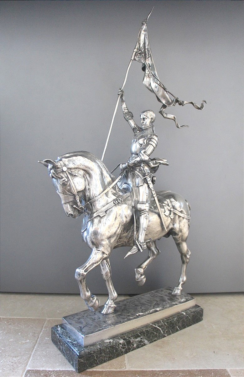 Jeanne d'Arc a cheval - Emmanuel FREMIET (1824-1910)