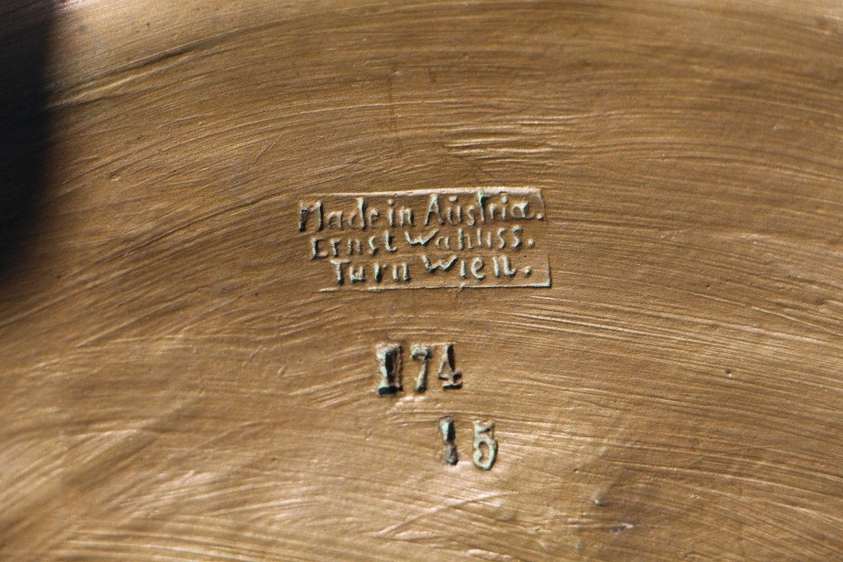 Art Nouveau Terracotta Bas Relief By Ernst Wahliss Wien Austria -photo-4