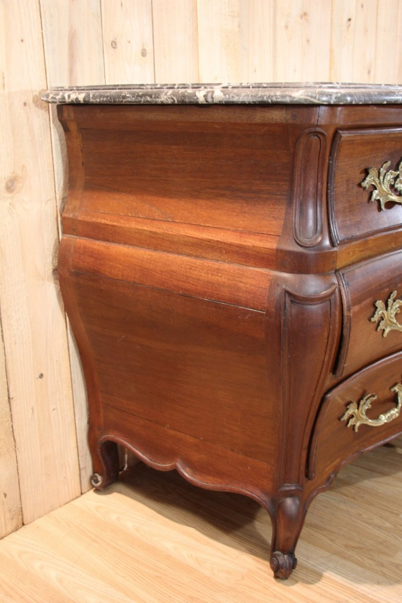 Early 18th Century Mahogany Chest Of Drawers, Port Work -photo-3
