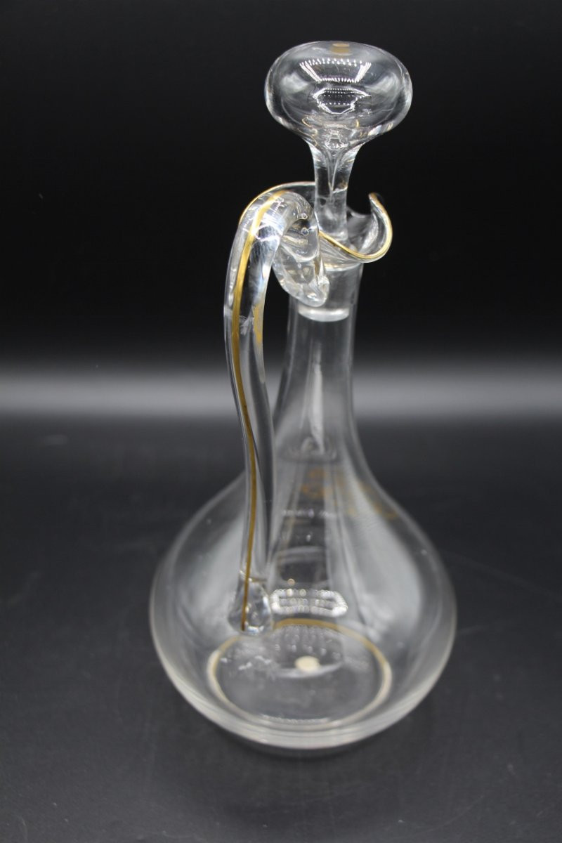 Baccarat Dinner Service Monogrammed In Gold Hr, Early 20th Century -photo-2