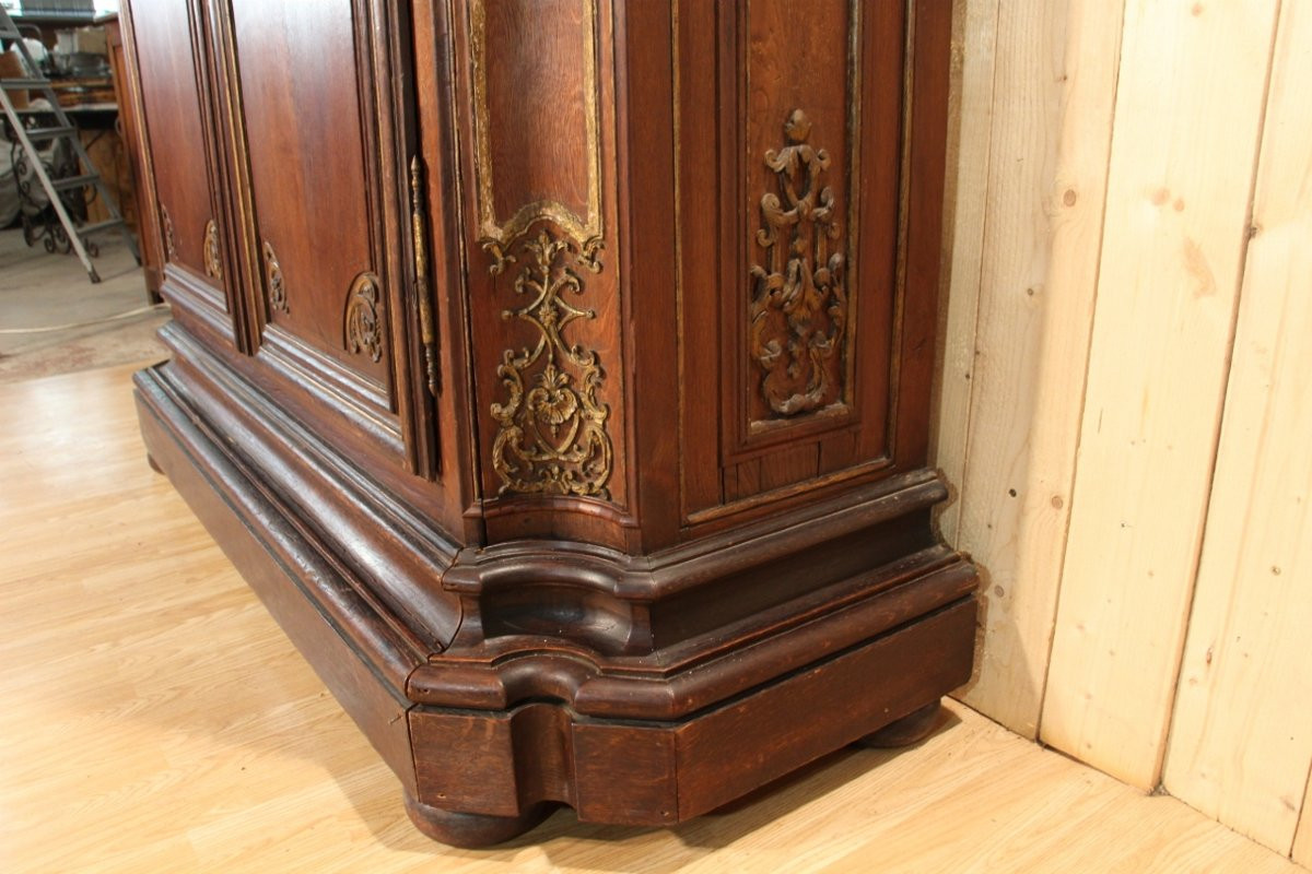 Large 18th Century Regency Wardrobe, Parisian Work -photo-3