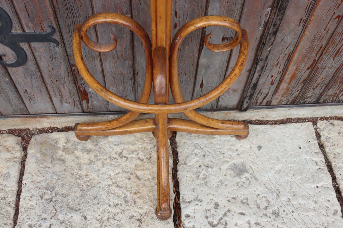  Jacob & Joseph Kohn Semi-spherical Coat Rack In Bentwood-photo-3