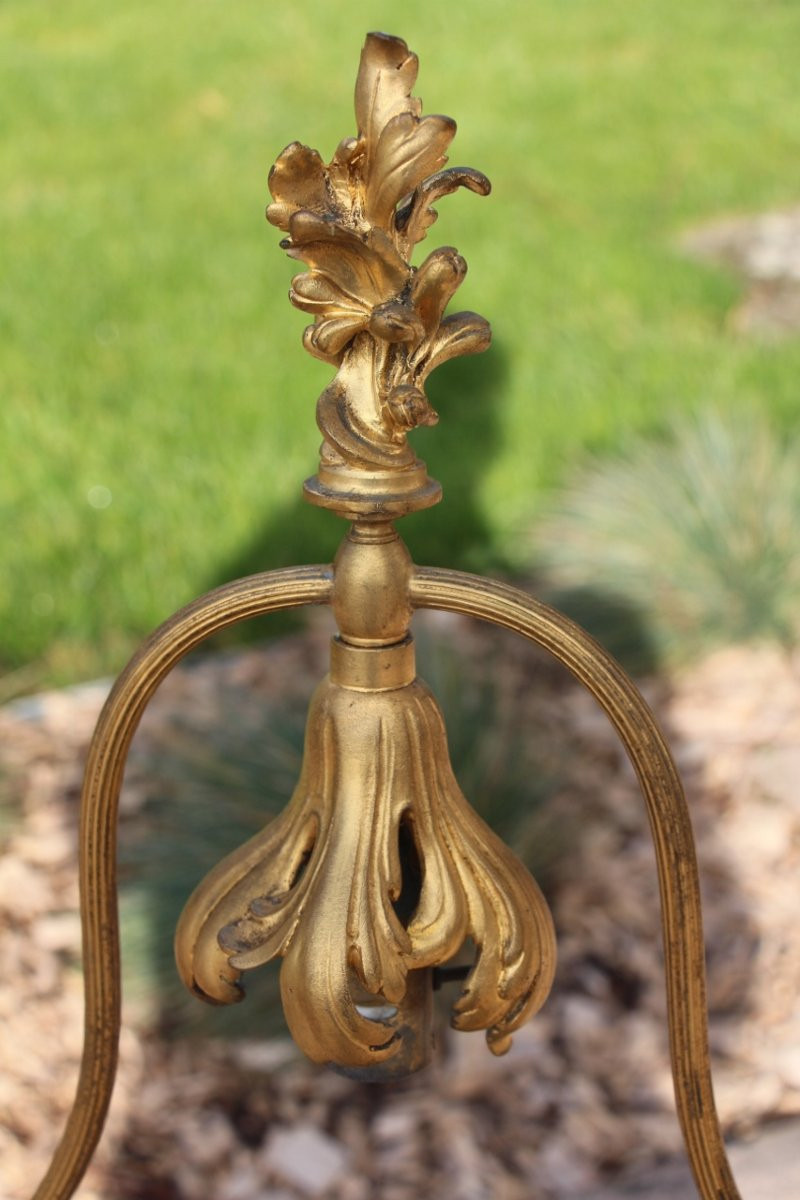 pied de lampe en bronze signé de Lelievre et Susse frère fondeur XIXème-photo-2