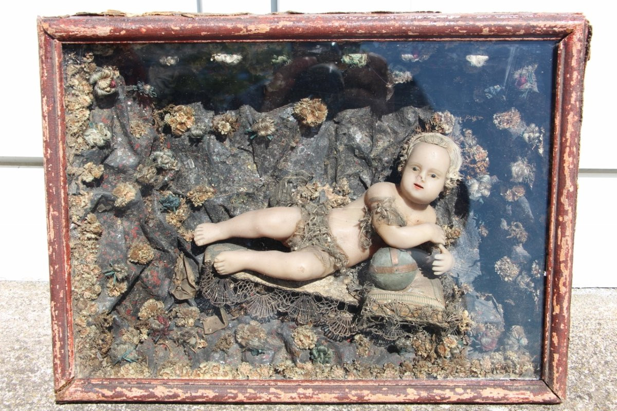 Wax Dressed XVIIIth Child Jesus-photo-2