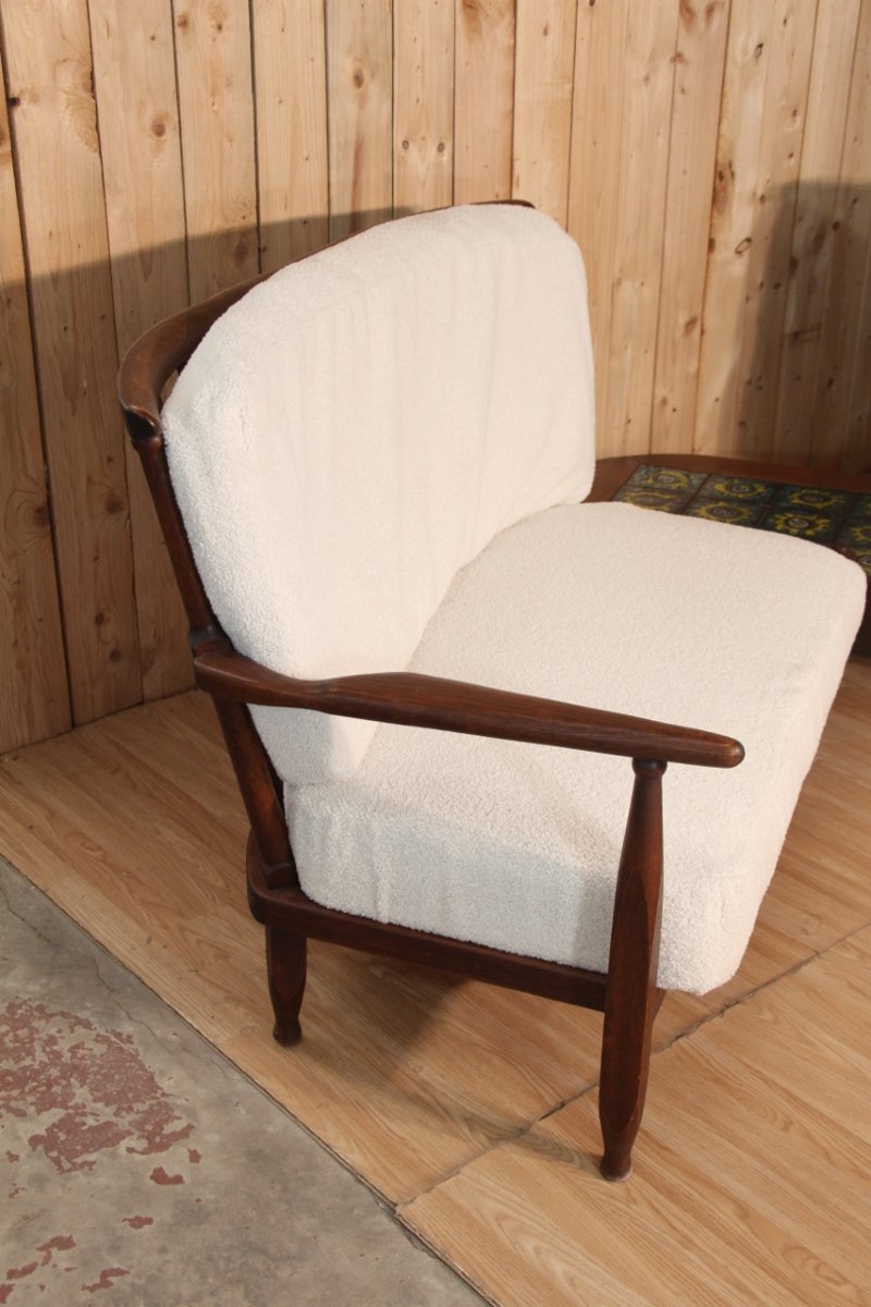 Corner Sofa By Guillerme Et Chambron 1960-photo-4