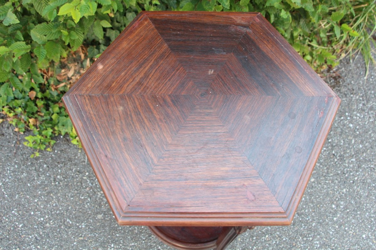 Stool, Majorelle Art Nouveau Side Table-photo-3