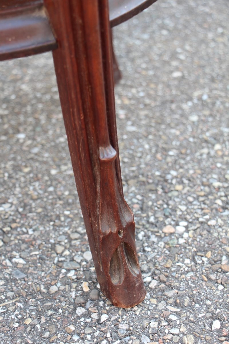 Stool, Majorelle Art Nouveau Side Table-photo-3